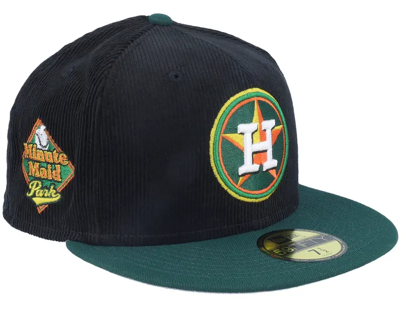 New Era Houston Astros Escalator 59FIFTY Cord Black/Green Fitted online
