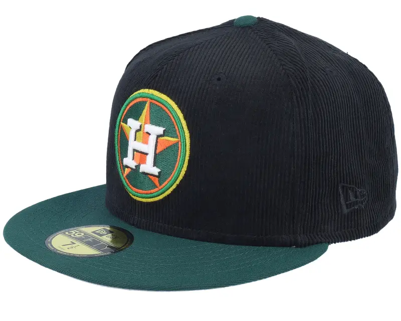 New Era Houston Astros Escalator 59FIFTY Cord Black/Green Fitted online