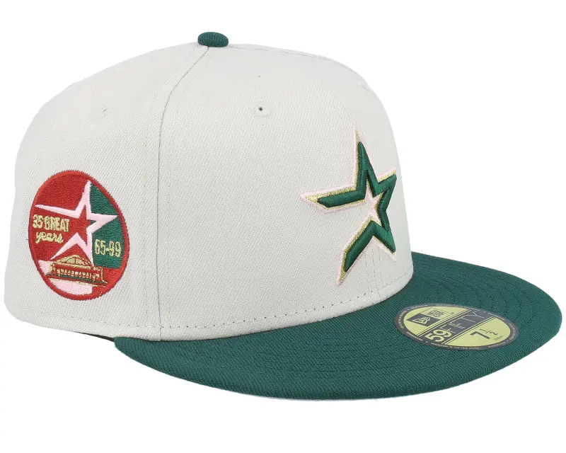 New Era Houston Astros Ocean Trail 59FIFTY 35 Years Anniversary Stone/Green Fitted online