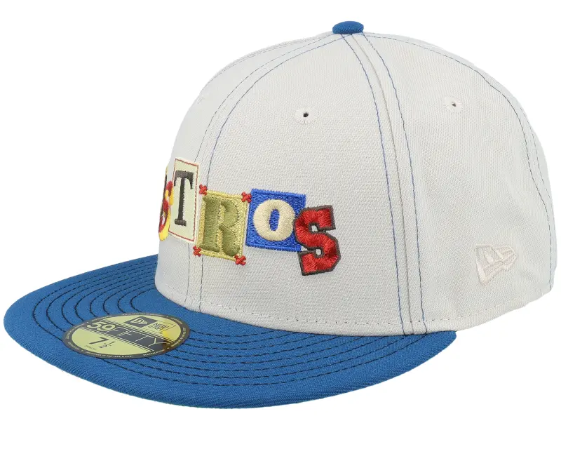 New Era Houston Astros Remix 59FIFTY World Series 22 Chrome/Seashore Fitted online