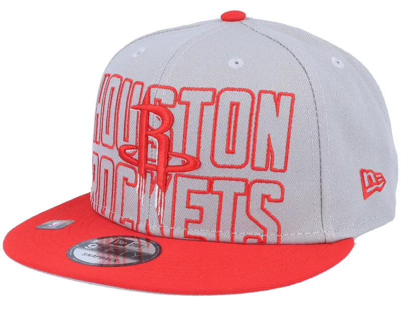 New Era Houston Rockets 2023 NBA Draft 9FIFTY Grey/Red Snapback online