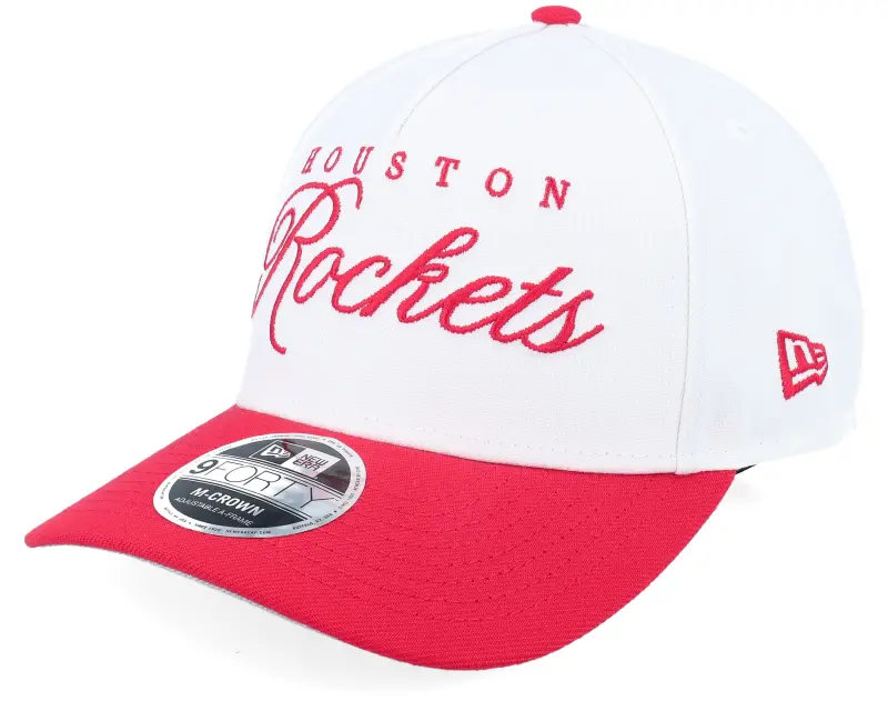 New Era Houston Rockets NBA Draft 9FORTY M-crown White/Red A-frame Adjustable online