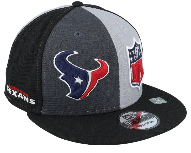 New Era Houston Texans 9FIFTY NFL Sideline 23 Gray/Charcoal/Black Snapback online