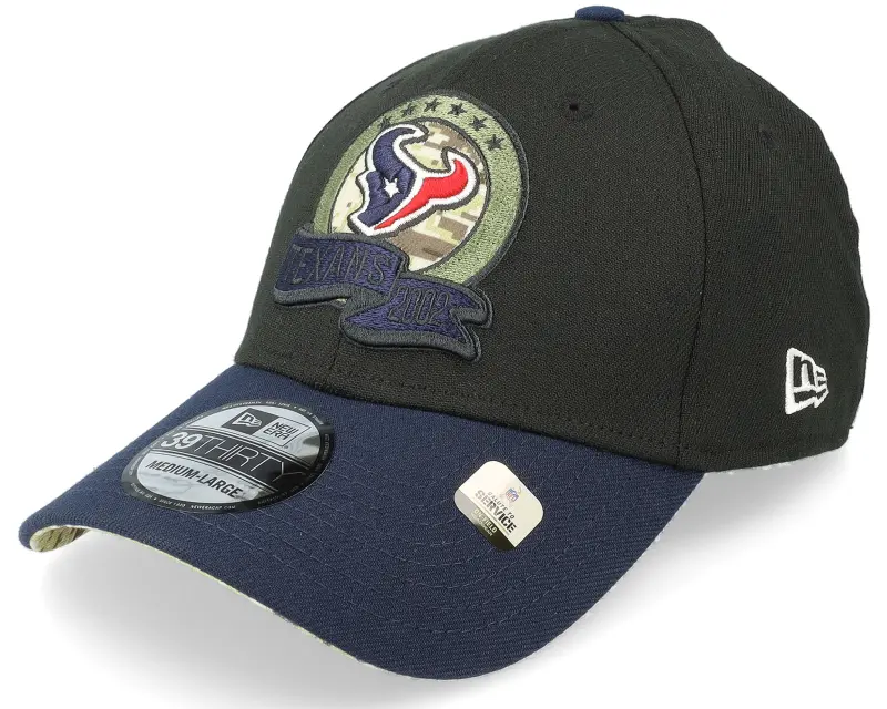 New Era Houston Texans M 39THIRTY NFL Salute To Service 22 Black/Navy Flexfit online