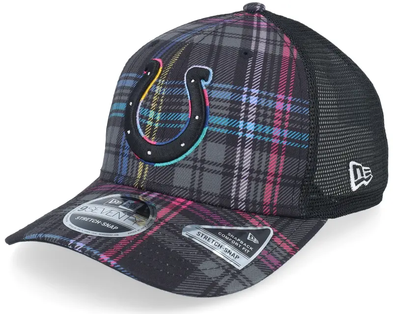 New Era Indianapolis Colts Nfl24 Crucial Catch 9seventy Tartan Trucker online