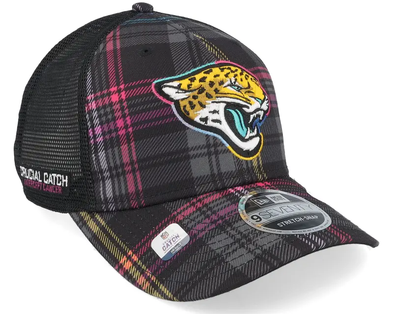 New Era Jacksonville Jaguars NFL24 Crucial Catch 9SEVENTY Tartarn Trucker online