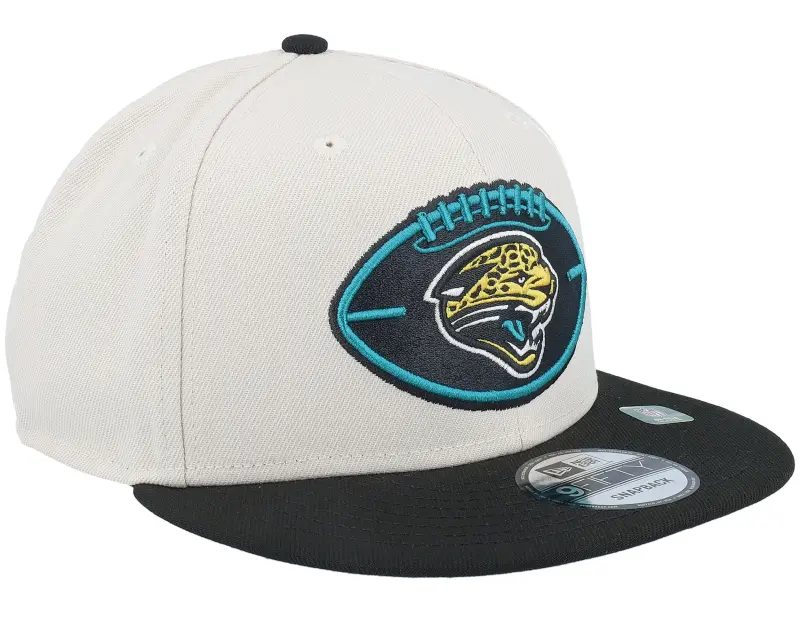 New Era Jacksonville Jaguars Nfl24 Sideline His 9FIFTY Stone/Black Snapback online