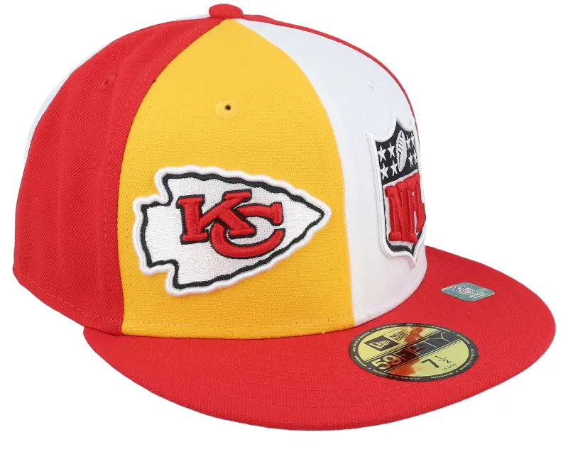 New Era Kansas City Chiefs 59FIFTY NFL Sideline 23 Yellow/Red/White Fitted online