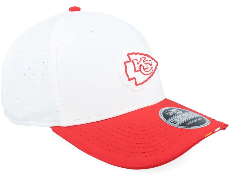 New Era Kansas City Chiefs NFL 25 Training 9SEVENTY White/Red Adjustable online