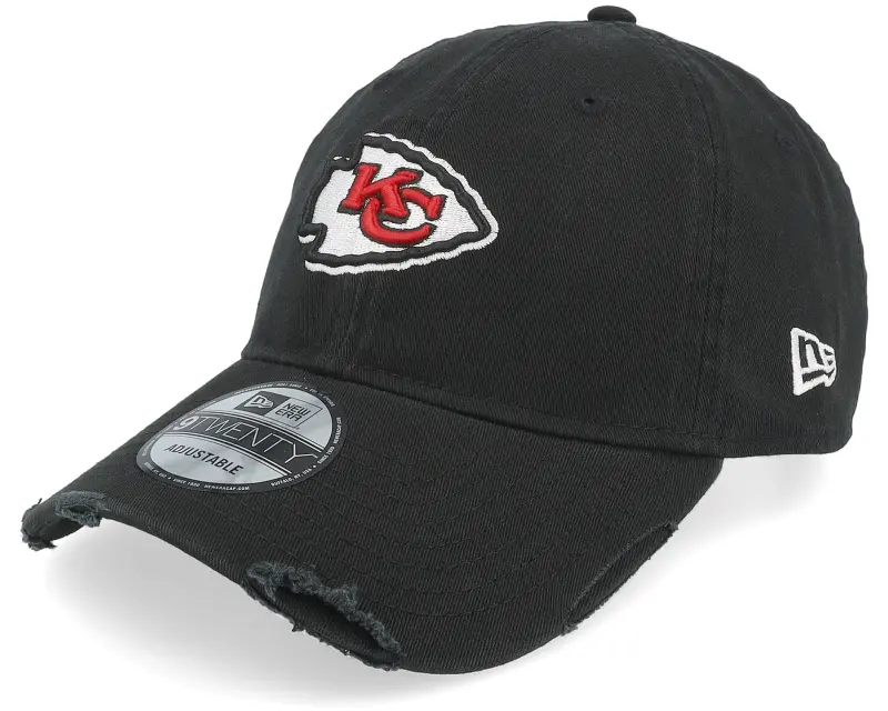 New Era Kansas City Chiefs NFL Wash 9TWENTY Black Dad Cap online