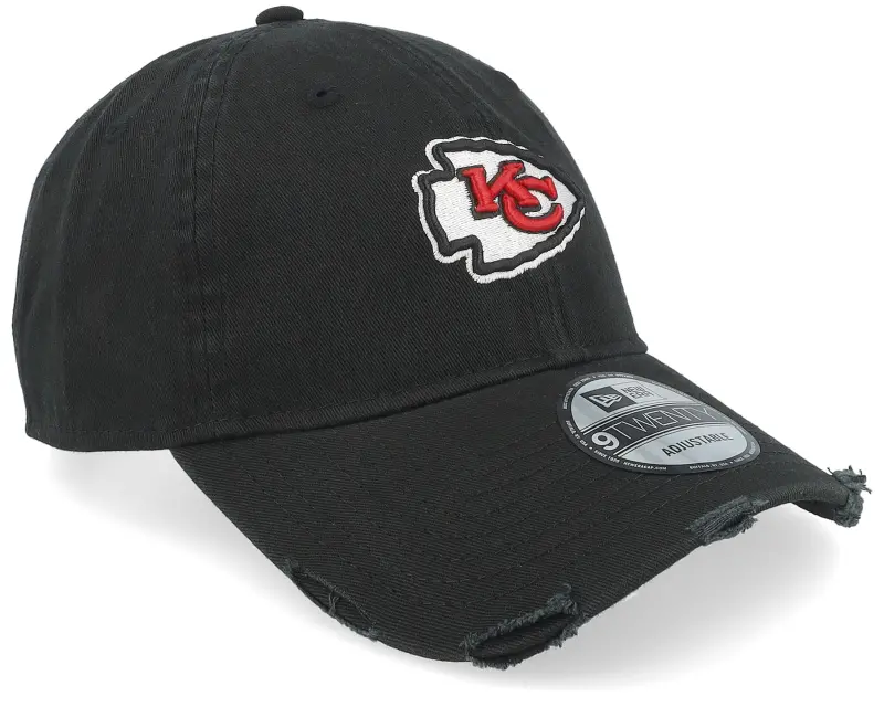 New Era Kansas City Chiefs NFL Wash 9TWENTY Black Dad Cap online