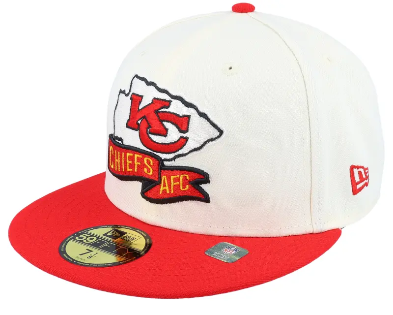 New Era Kansas City Chiefs NFL22 Sideline 59FIFTY White/Red Fitted online