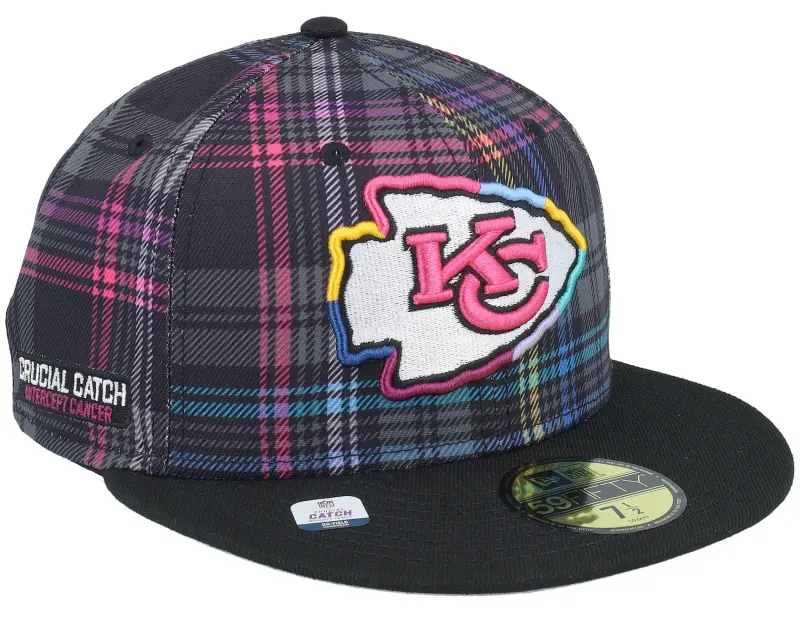 New Era Kansas City Chiefs NFL24 Crucial Catch 59FIFTY Tartarn/Black Fitted online