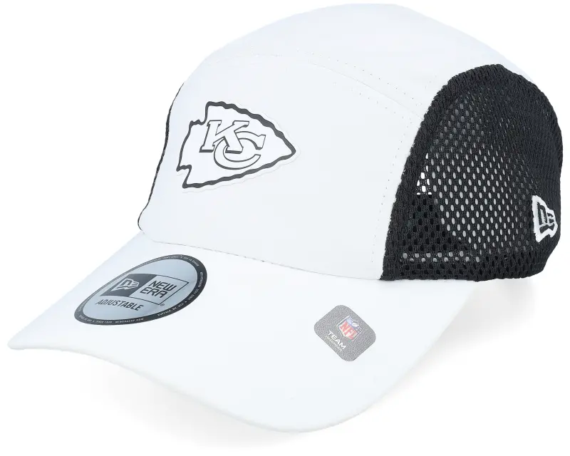 New Era Kansas City Chiefs Poly Runner White/Black 5-panel online