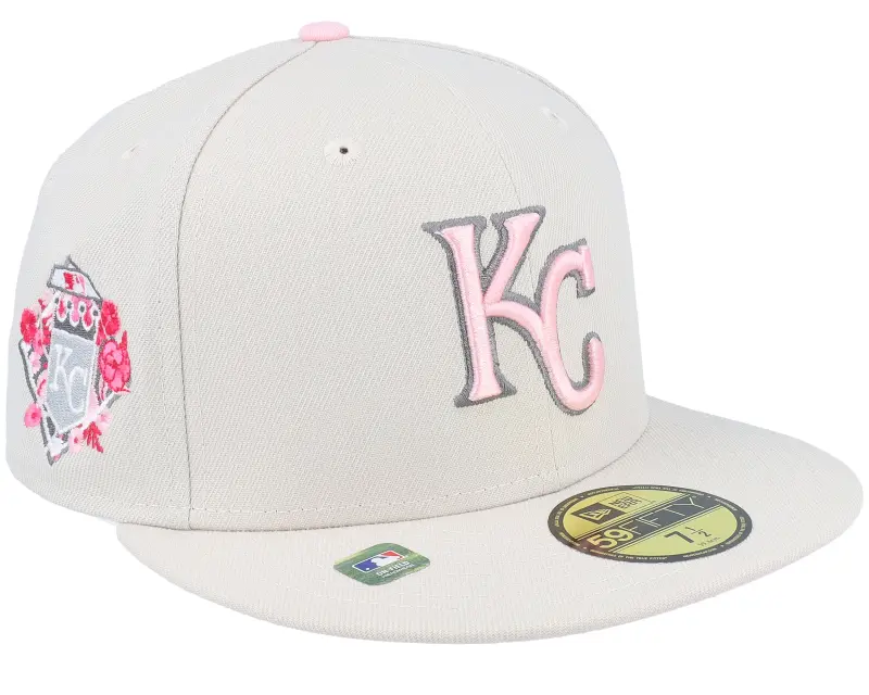 New Era Kansas City Royals 59FIFTY Mothers Day 23 Beige/Pink Fitted online