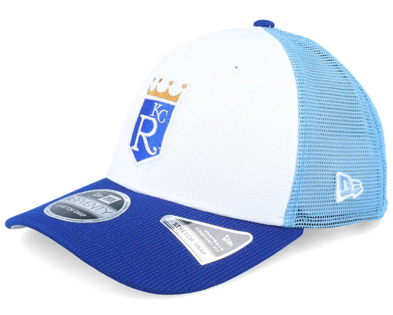 New Era Kansas City Royals MLB Batting Practice White/Light Blue/Royal Trucker online