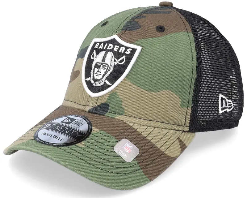 New Era Kids Las Vegas Raiders 9TWENTY Camo/Black Basic Trucker online