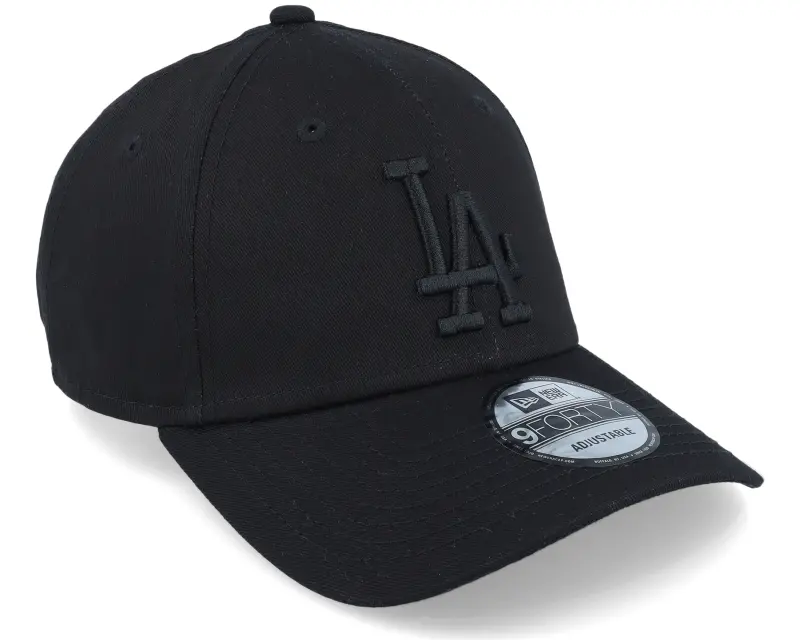 New Era LA Dodgers League Essential 9Forty Black/Black Adjustable online