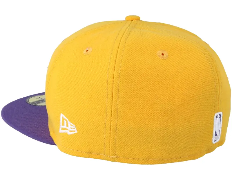 New Era LA Lakers 59Fifty Basic Yellow/Purple Fitted online