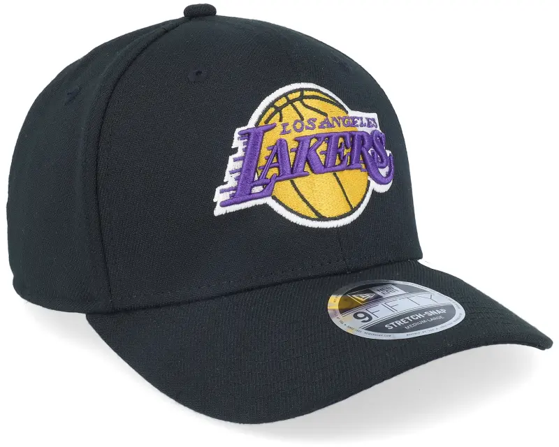 New Era LA Lakers Stretch Snap 9Fifty Black Adjustable online