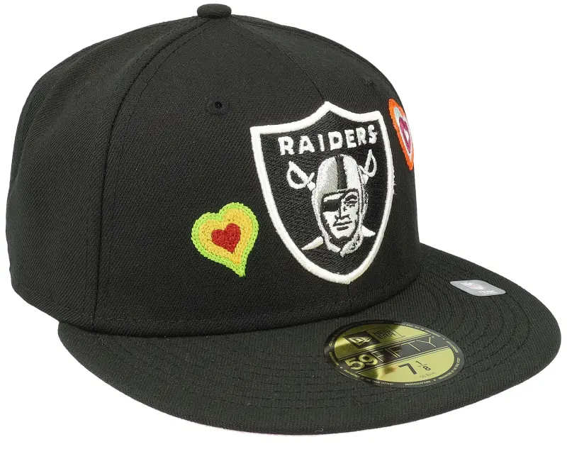 New Era Las Vegas Raiders 59FIFTY Chainstitchheart Black Fitted online