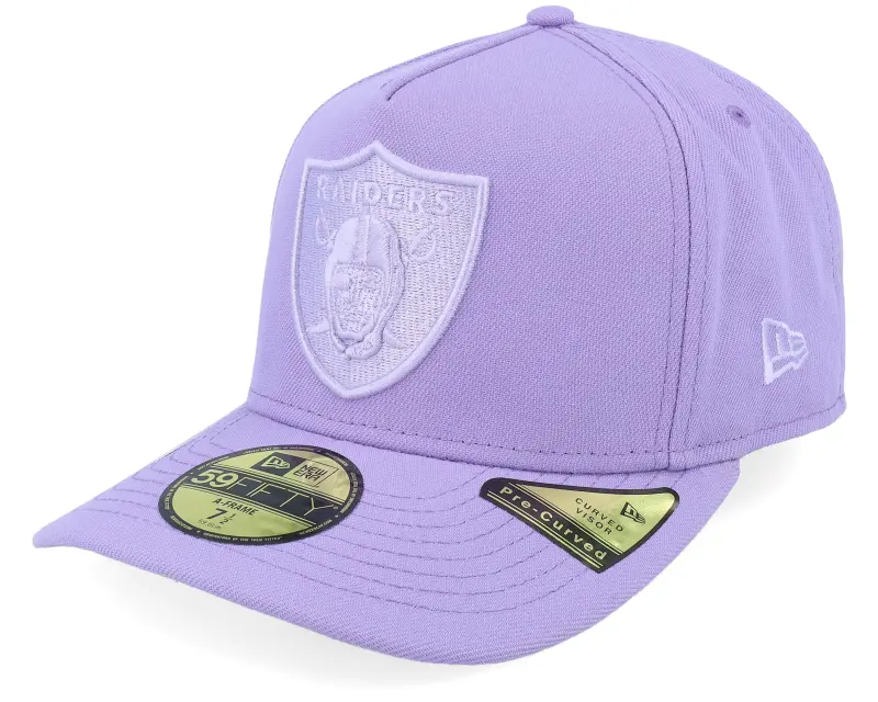 New Era Las Vegas Raiders 59FIFTY Color Pack Pastel Purple A-frame Fitted online