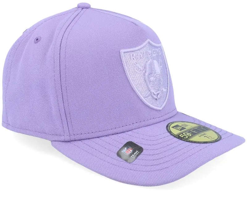 New Era Las Vegas Raiders 59FIFTY Color Pack Pastel Purple A-frame Fitted online