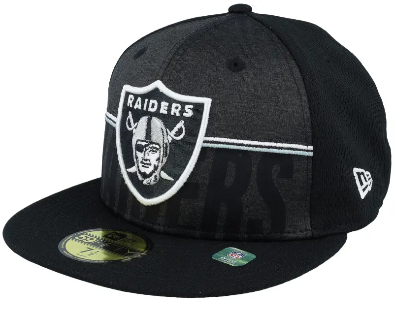 New Era Las Vegas Raiders 59FIFTY NFL Training 23 Black Fitted online