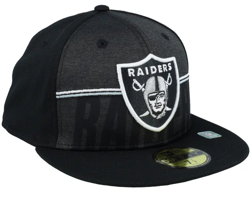 New Era Las Vegas Raiders 59FIFTY NFL Training 23 Black Fitted online