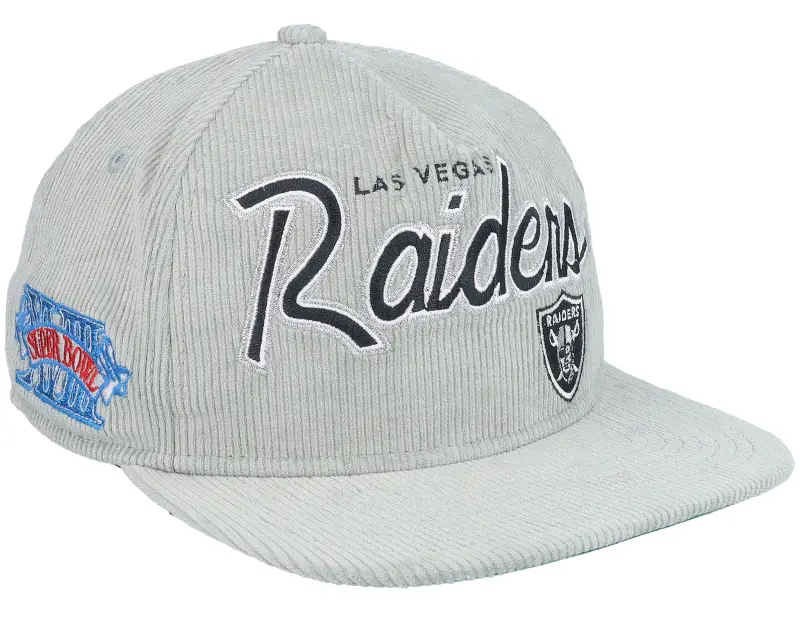 New Era Las Vegas Raiders Golfer Cord E3 Grey Snapback online