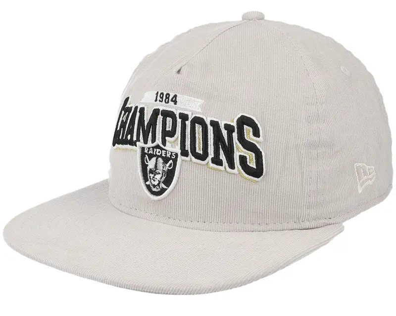 New Era Las Vegas Raiders League Champions Golfer Grey Snapback online