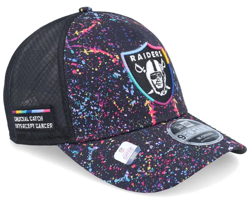 New Era Las Vegas Raiders NFL Crucial Catch 9FORTY A-Frame Trucker online