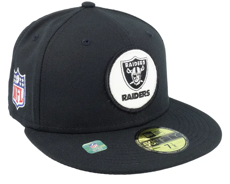 New Era Las Vegas Raiders NFL22 Sideline Historic 59FIFTY Black Fitted online