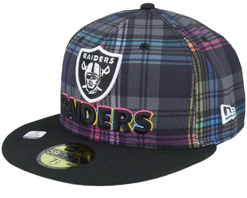 New Era Las Vegas Raiders Nfl24 Crucial Catch 59FIFTY Tartarn/Black Fitted online
