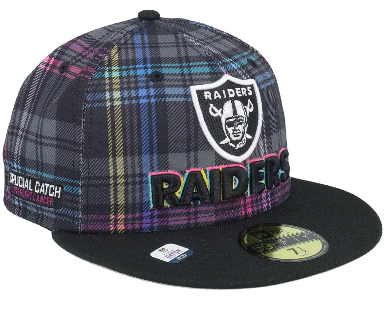 New Era Las Vegas Raiders Nfl24 Crucial Catch 59FIFTY Tartarn/Black Fitted online