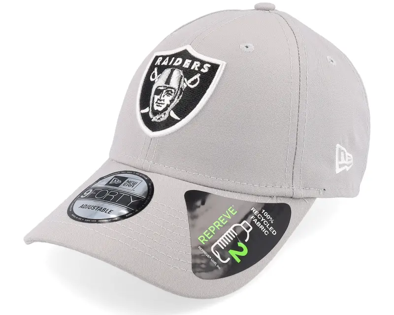New Era Las Vegas Raiders Repreve 9FORTY Grey Adjustable online