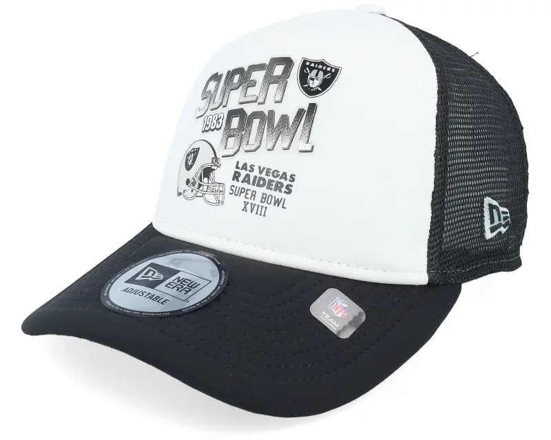 New Era Las Vegas Raiders Superbowl White/Black Trucker online