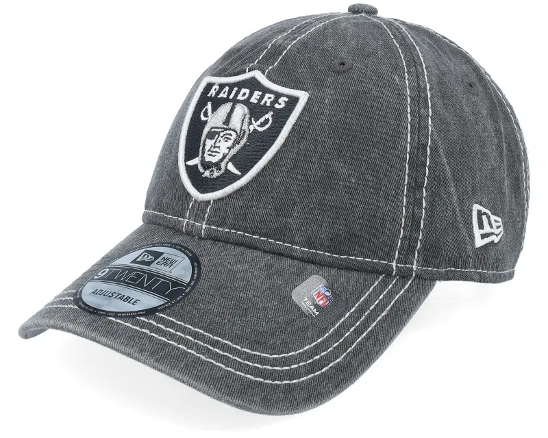 New Era Las Vegas Raiders Washed Contrast 9TWENTY Black Dad Cap online