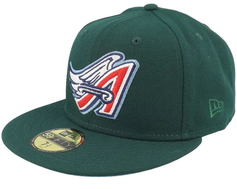 New Era Los Angeles Angels 59FIFTY Dark Green Pool & Turf Fitted online