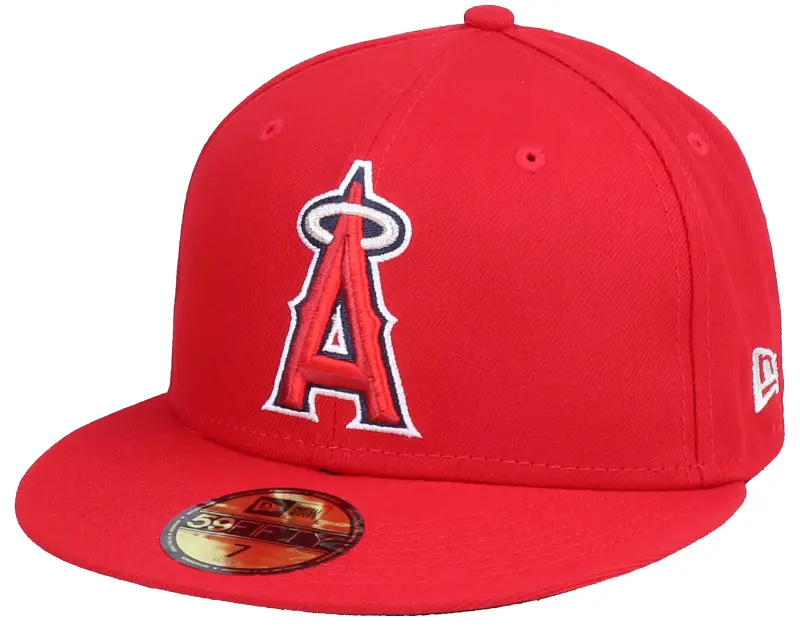 New Era Los Angeles Angels Acperf Emea 59Fifty Red Fitted online