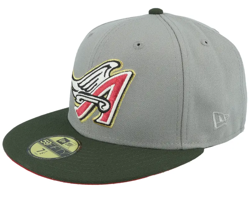 New Era Los Angeles Angels Daredevil 59FIFTY Mist/Dark Green Fitted online