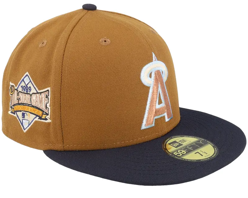 New Era Los Angeles Angels Lazy Sunday 59FIFTY Brown/Navy Fitted online