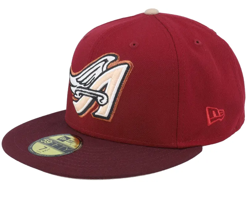New Era Los Angeles Angels Resolution Pack 59FIFTY 40th Season Cardinal/Maroon Fitted online