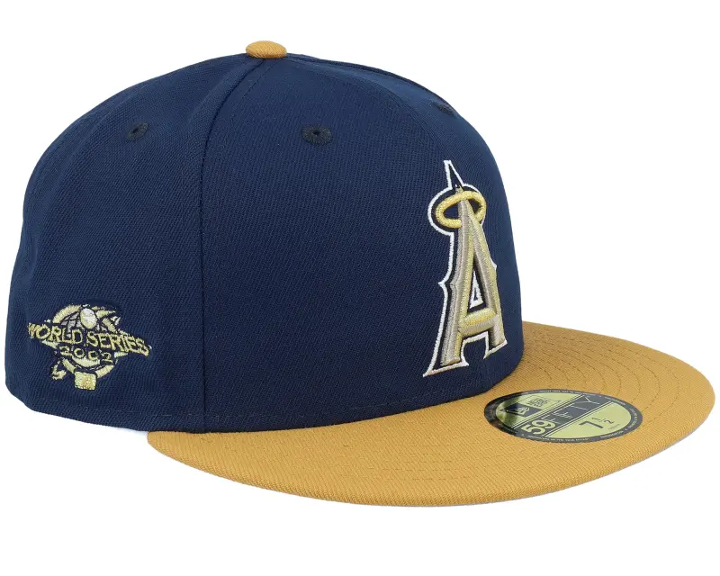 New Era Los Angeles Angels Retro Rewind 59FIFTY World Series 02 Oceanside Navy/Tan Fitted online