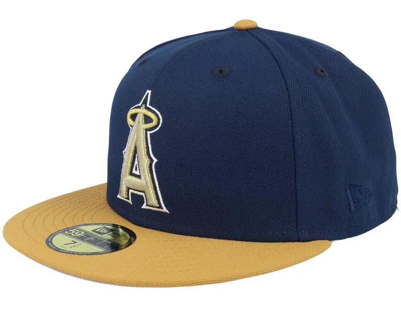 New Era Los Angeles Angels Retro Rewind 59FIFTY World Series 02 Oceanside Navy/Tan Fitted online