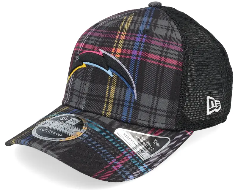 New Era Los Angeles Chargers NFL24 Crucial Catch 9SEVENTY Tartarn Trucker online