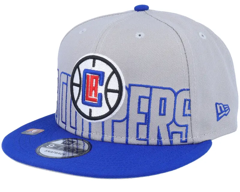 New Era Los Angeles Clippers 2023 NBA Draft 9FIFTY Grey/Royal Snapback online