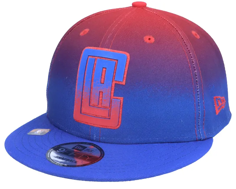 New Era Los Angeles Clippers 9FIFTY NBA20 Back Half Blue/Red Snapback online
