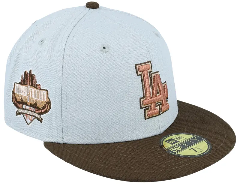 New Era Los Angeles Dodgers 59FIFTY 40th Ann Grey/Brown Fitted online