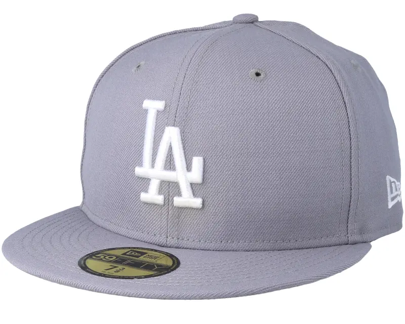 New Era Los Angeles Dodgers 59Fifty Basic Grey Fitted online
